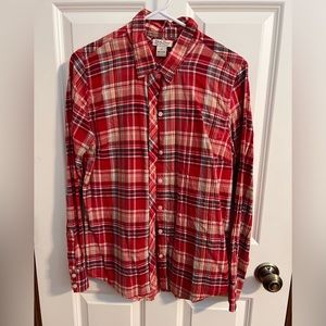 Lucky Brand plaid button down shirt
